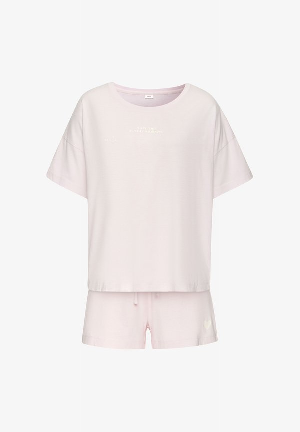 s.Oliver SHORTY SET - Pyjamas - hellrosa
