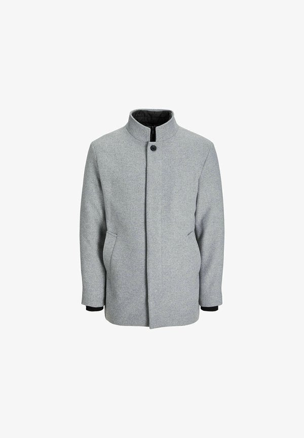 Jack & Jones JWHDUANE - Short coat - light grey melange
