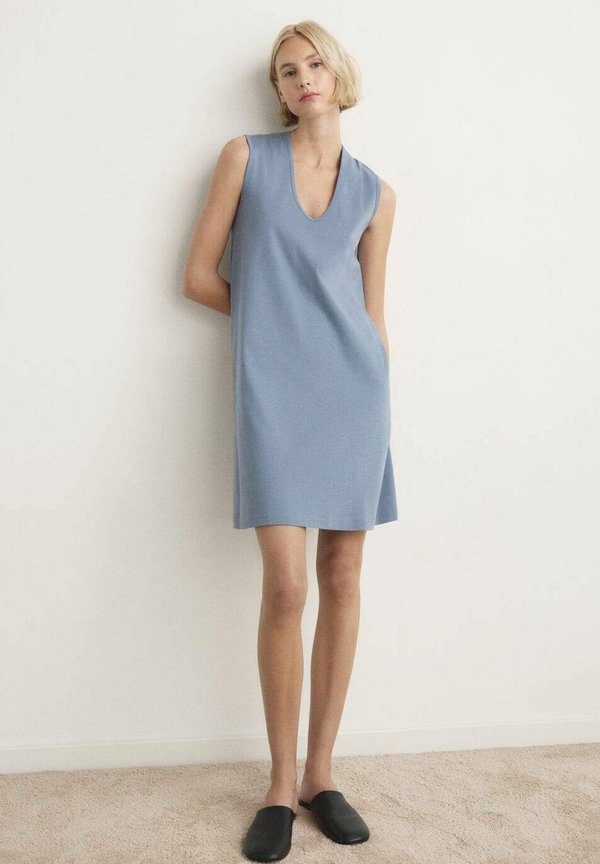 Mango Jersey dress - blue