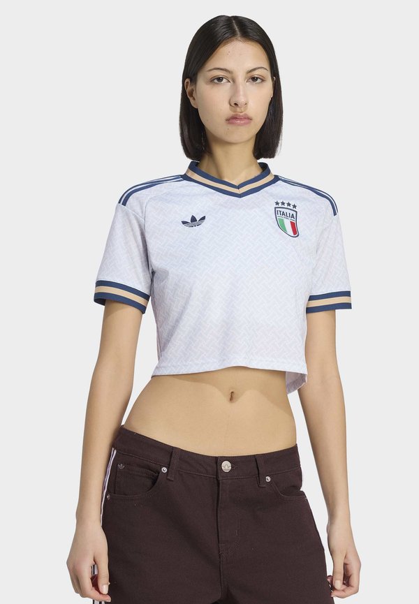 adidas Performance ITALY 26 AWAY CROPPED - National team wear - aeroblue