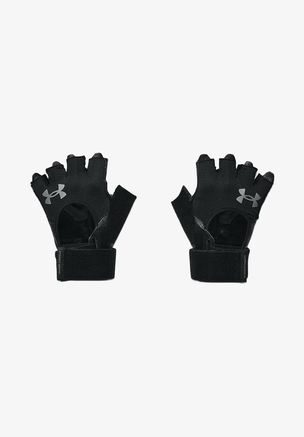 Under Armour UA WEIGHTLIFTING - Fingerless gloves - black