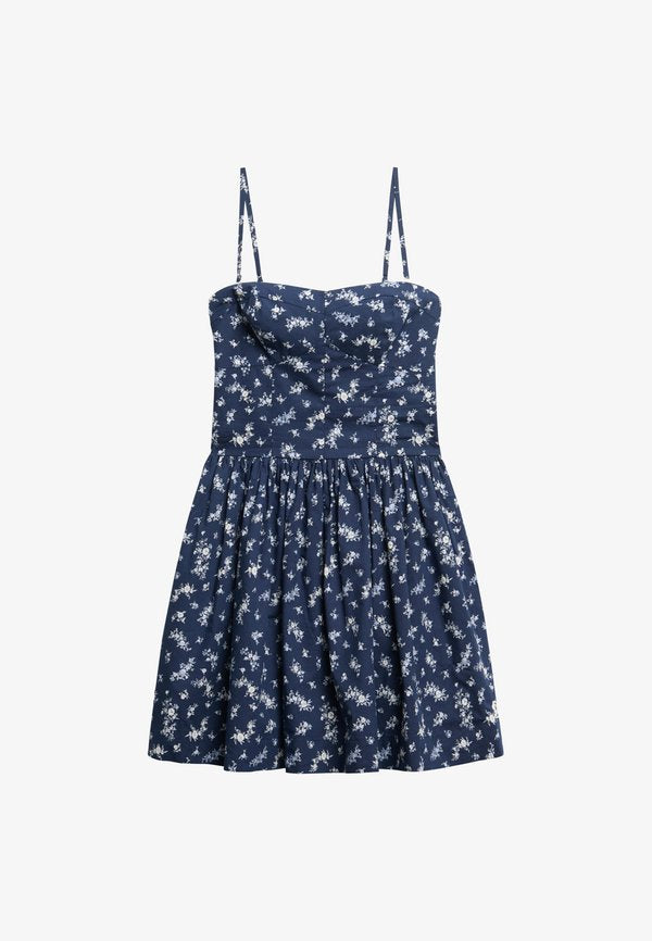 Superdry & Co CAMI - Day dress - primrose navy floral