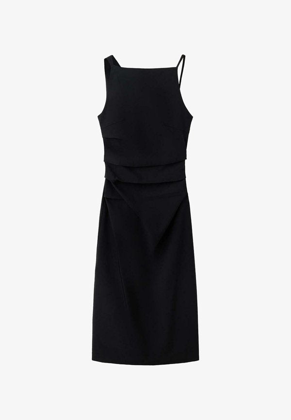 Mango ADULT - Shift dress - black