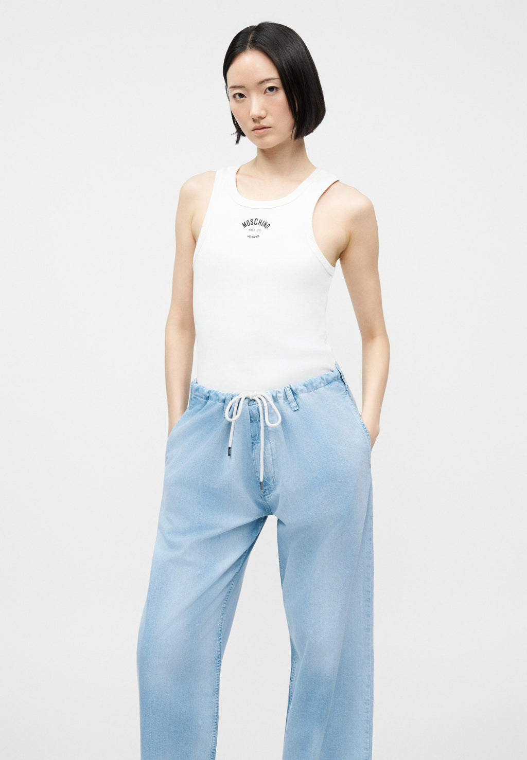 MOSCHINO JEANS TROUSERS