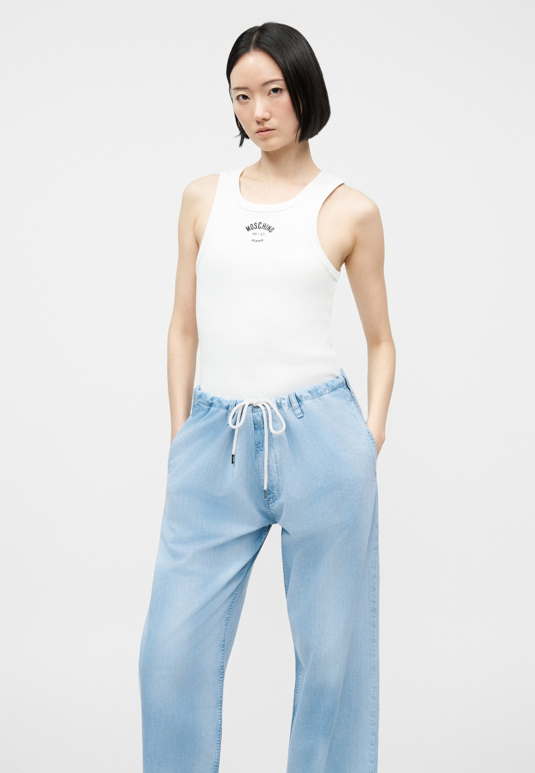 MOSCHINO JEANS TROUSERS