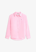 Tommy Hilfiger SHIRT - Button-down blouse - rose petal