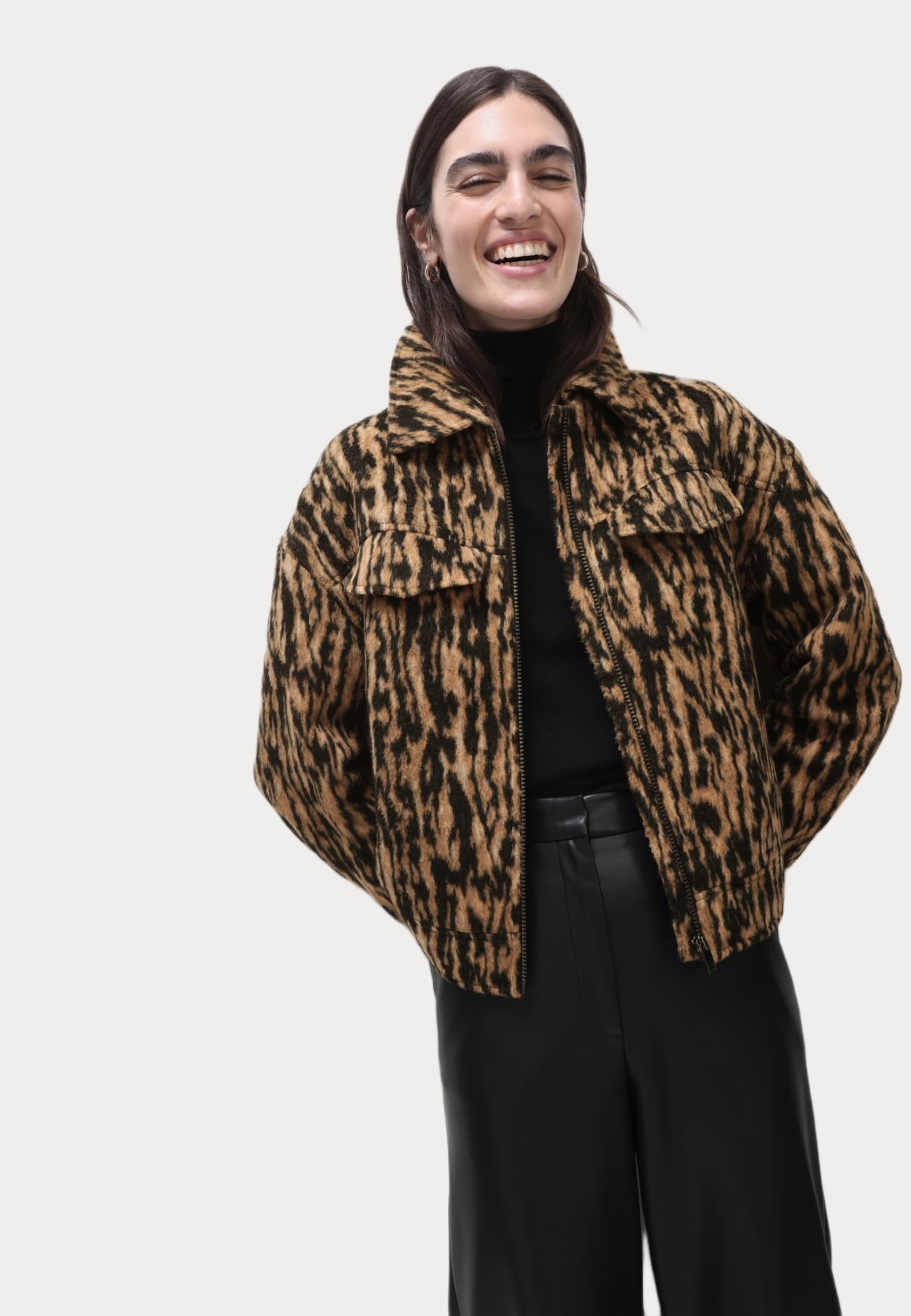 Marks & Spencer ANIMAL PRINT TRUCKER