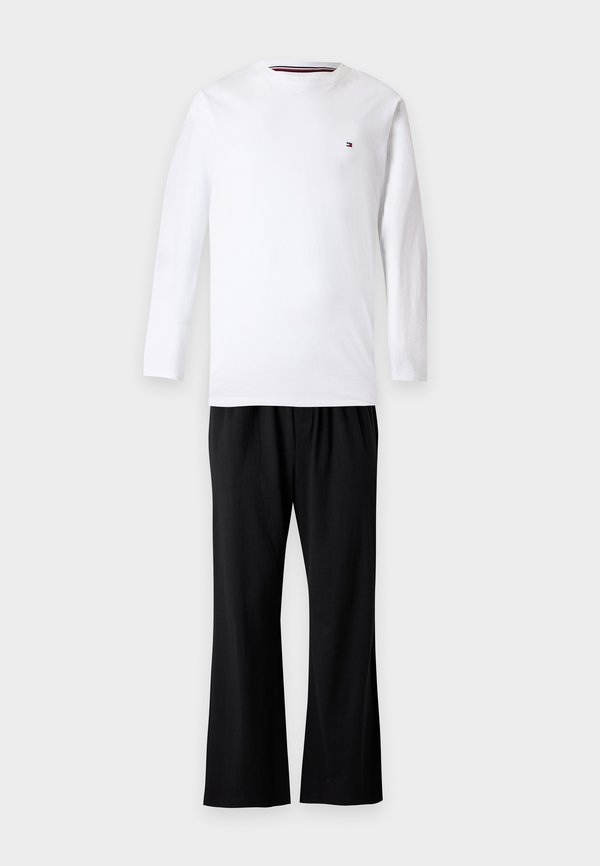 Tommy Hilfiger SET SIGNATURE  - Pyjama set - white/black
