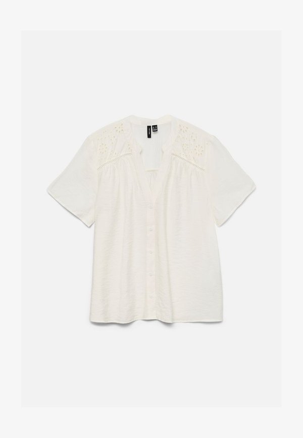 Vero Moda VMJOSIE - Button-down blouse - snow white