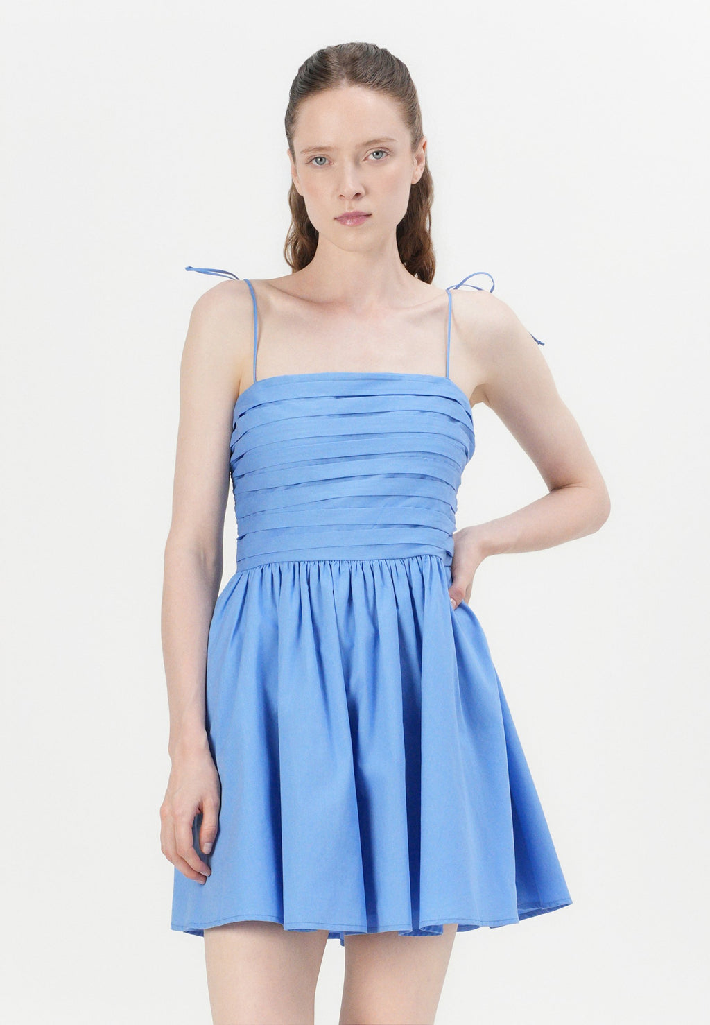 Abercrombie & Fitch CHASE EMERSON TIE STRAP SHORT DRESS