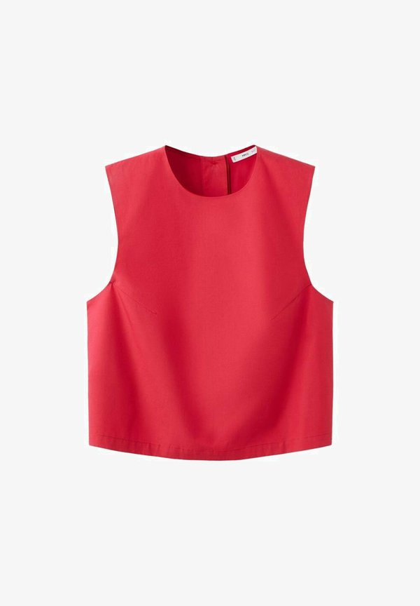 Mango Blouse - red