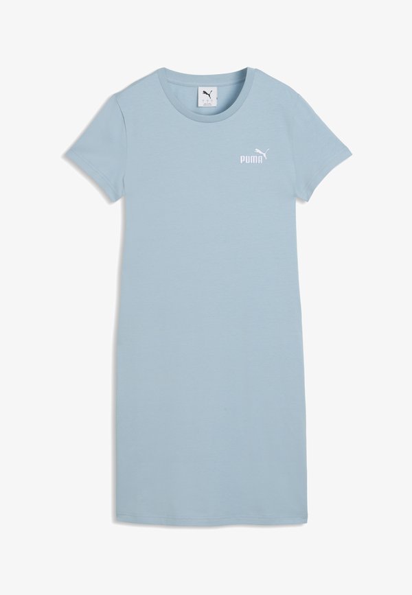 Puma ESS SMALL NO. 1 LOGO SLIM - Jersey dress - seafoam