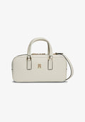 Tommy Hilfiger MONOGRAM  - Handbag - soft cream