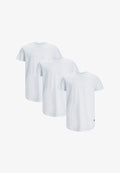 Jack & Jones 3 PACK - Basic T-shirt - weiß