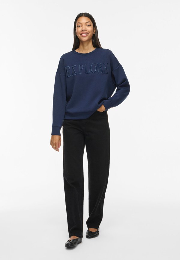 VILA Long Sleeved Sweat VIREFLECT Round neck
