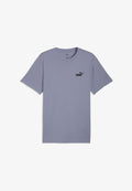 Puma SMALL NO. 1 LOGO TEE - Basic T-shirt - gray sky