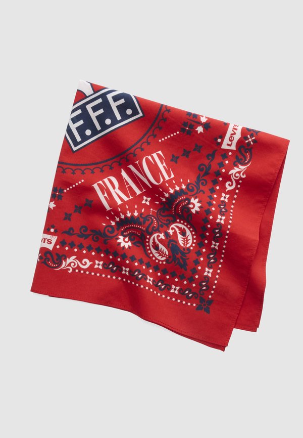 Levi's® FOOTBALL BANDANA - Foulard - red/white/blue