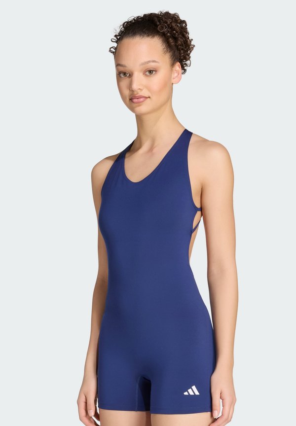 adidas Performance 3 STRIPES STUDIO ONESIE - Gym suit - dark blue