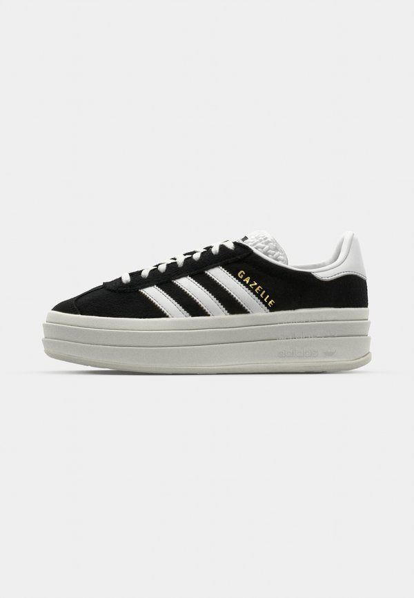 adidas Originals GAZELLE BOLD - Trainers - core black/footwear white/core white
