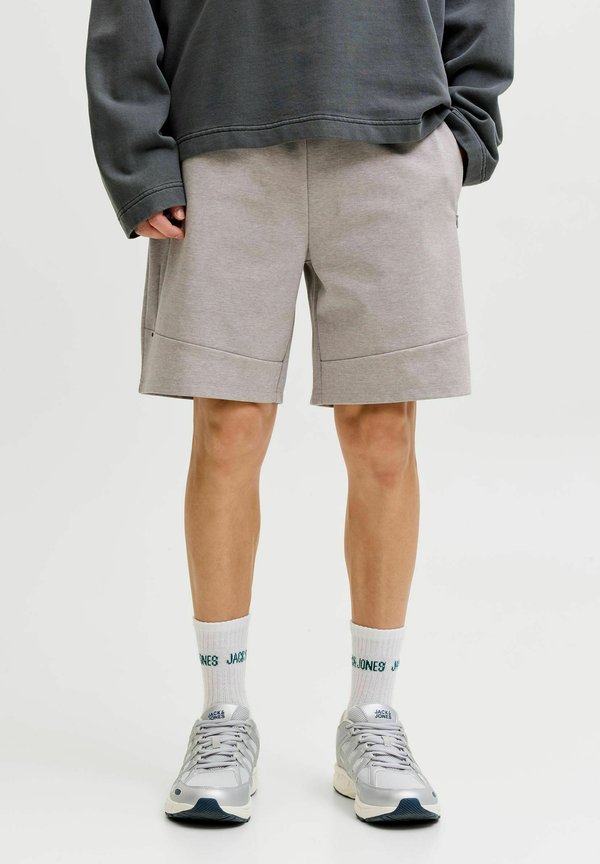 Jack & Jones Sweat Regular Fit - Tracksuit bottoms - light grey melange