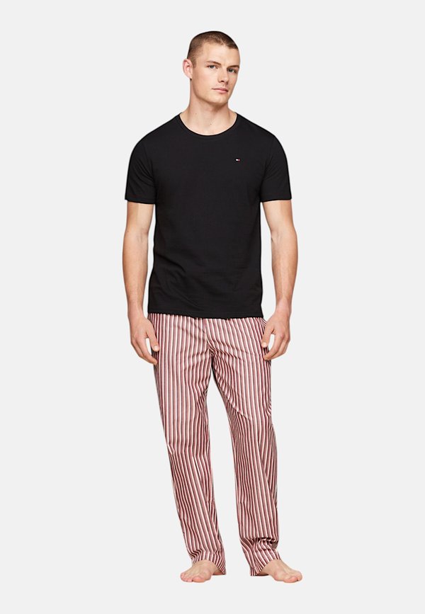 Tommy Hilfiger SIGNATURE CTN ESS 3PACK SS TEE - Undershirt - black black black
