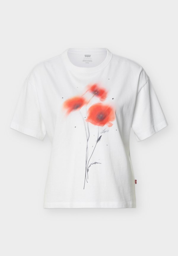 Levi's® VINTAGE TEE - Print T-shirt - bright white