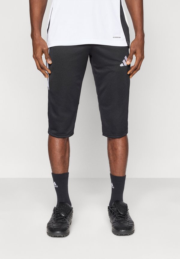 adidas Performance TIRO26 LEAGUE TRAINING PANTS - 3/4 sports trousers - black/white