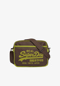 Superdry & Co SUPERDRY MINI ALUMNI CROSSBODY BAG.. - Cross body bag - french roast brown