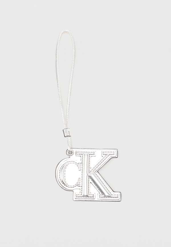 Calvin Klein MINI POUCH CHARM - Keyring - silver-coloured