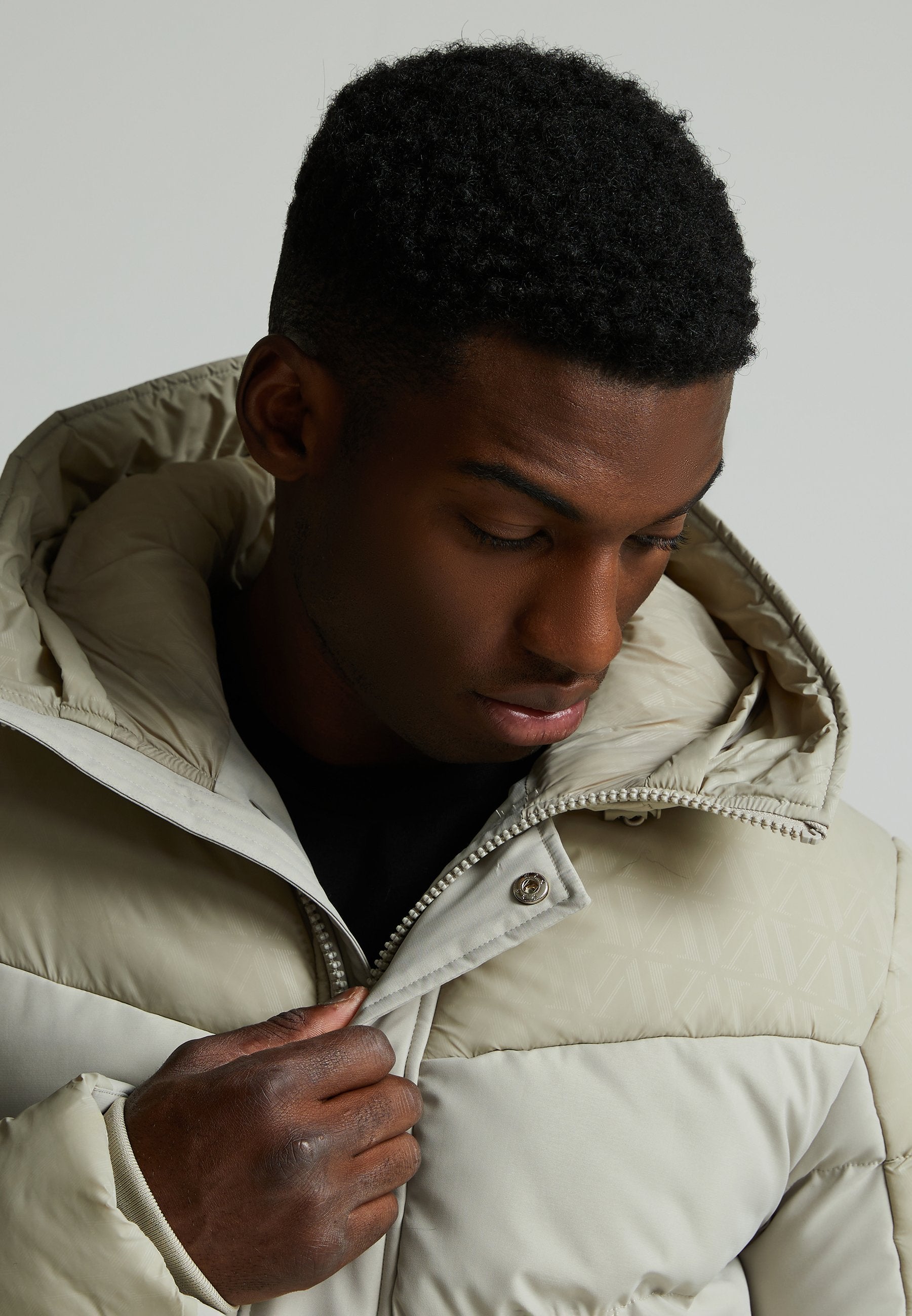 Alessandro Zavetti LAVANDA POLY PUFFER JACKET