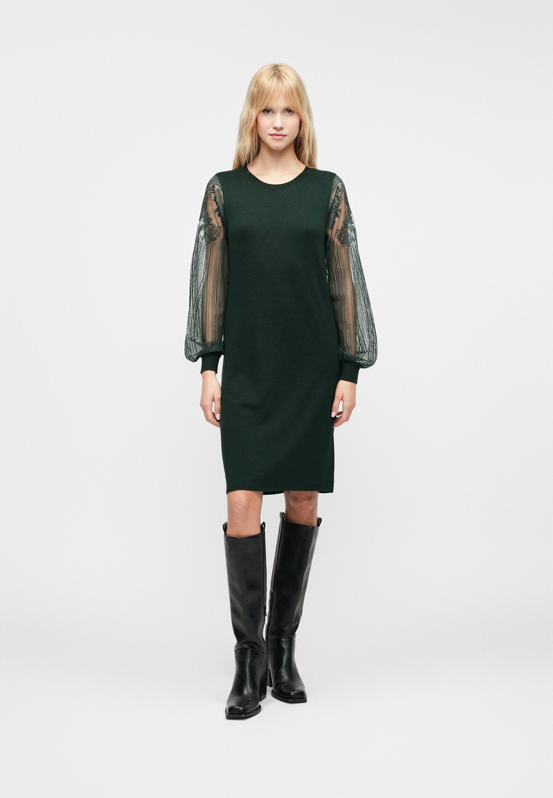 ONLY ONLLACEY O NECK DRESS