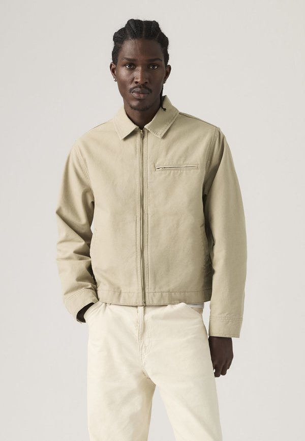 Levi's® CRISTOBAL GARAGE JACKET - Denim jacket - true chino