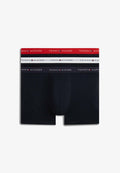 Tommy Hilfiger TOMMY HILFIGER PLUS 3-PACK SIGNATURE LOGO WAISTBAND TRUNKS - Trunks - navy blue/red/white