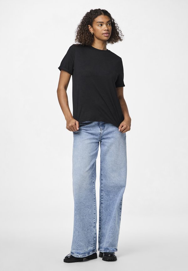 Pieces PCRIA FOLD UP SOLID TEE