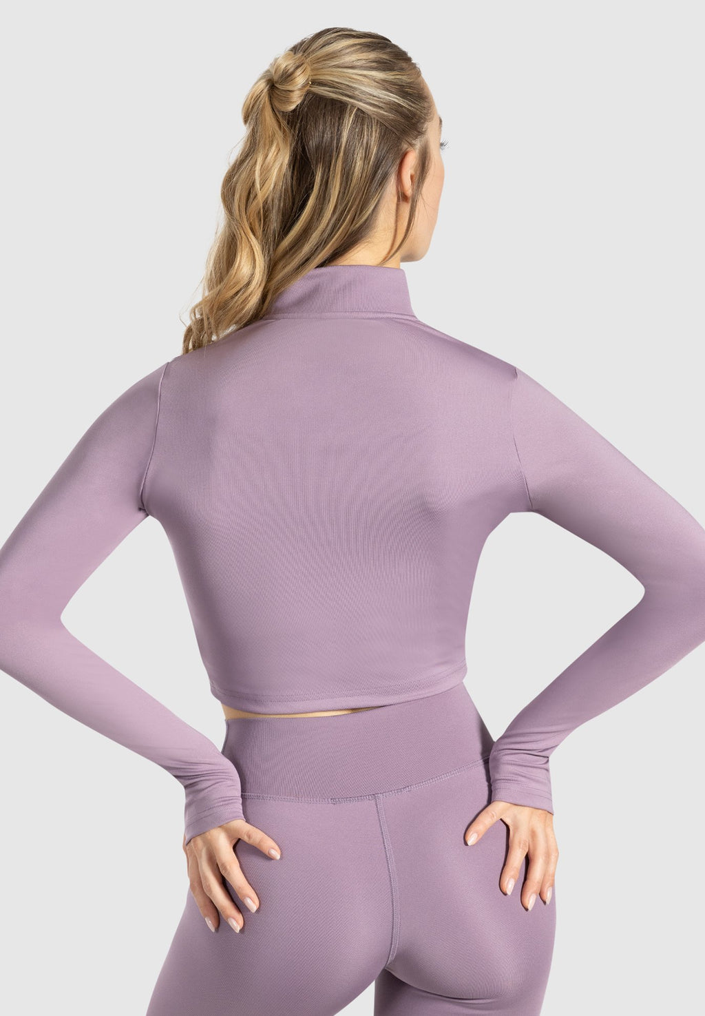 Smilodox CROPPED ZIP TRAINING NILAI