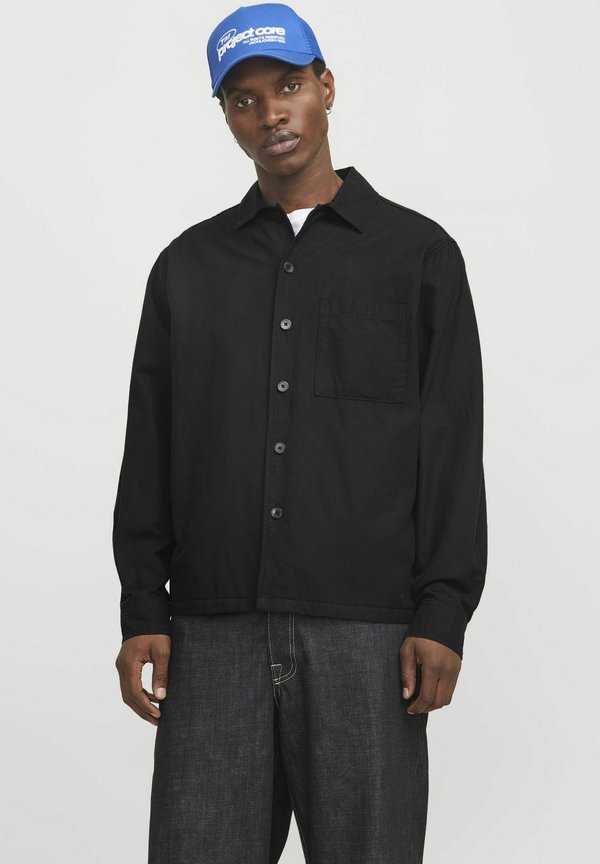 Jack & Jones Over Wide Fit - Summer jacket - black