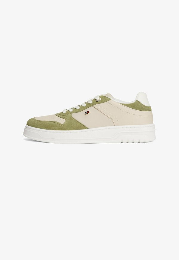 Tommy Hilfiger TH SPORTY CUPSOLE - Trainers - earth sage