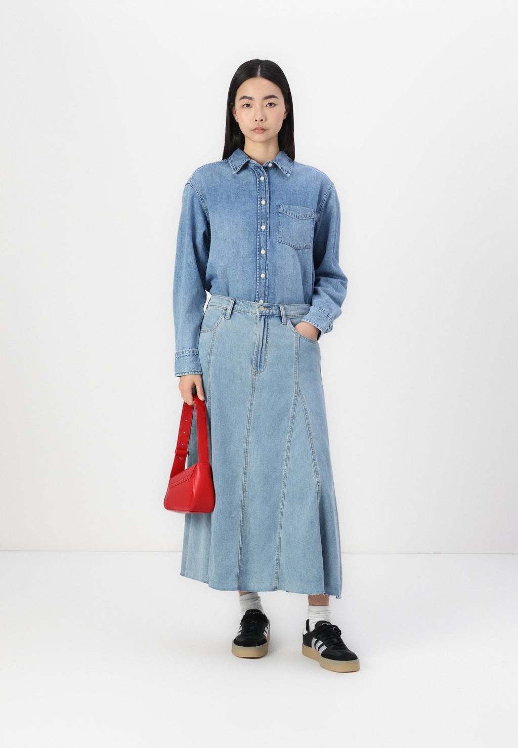 GAP ULTRASOFT ALINE SKIRT CARMEN