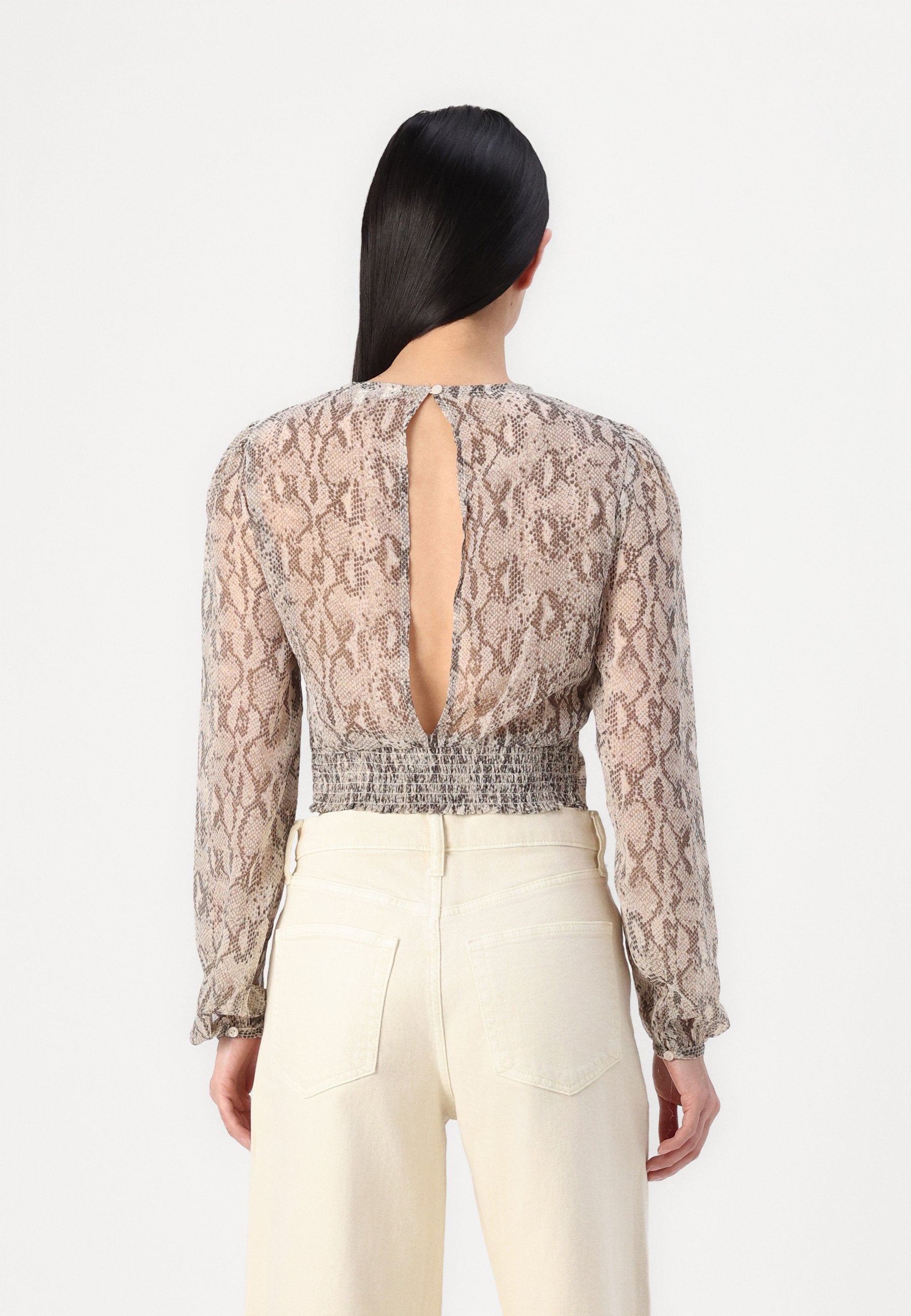 ONLY ONLSADIA LIFE V NECK KNOT