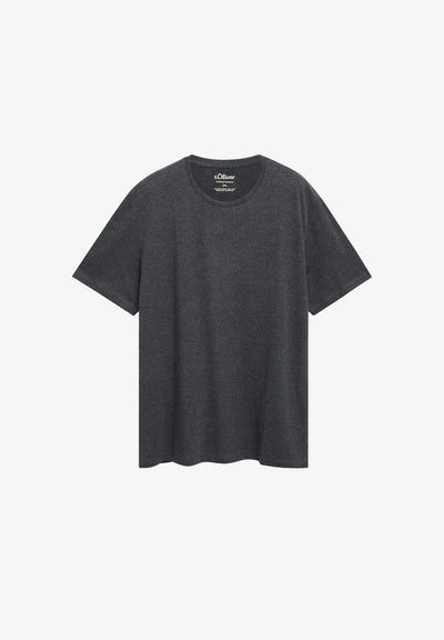 s.Oliver T-SHIRT - Basic T-shirt - schwarz
