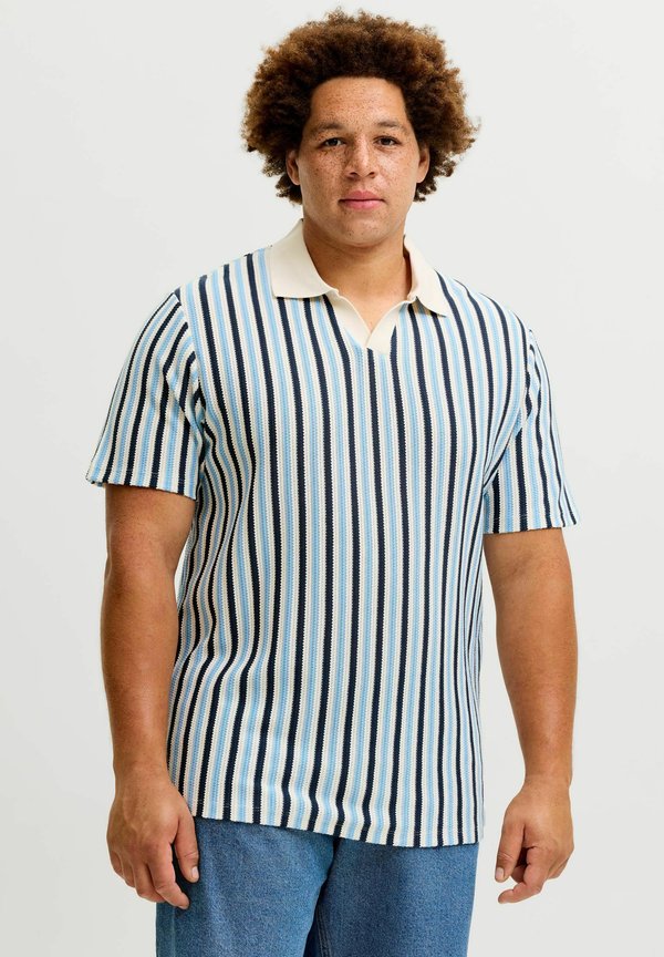 Jack & Jones POLOSHIRT PLUS SIZE POLOSHIRT - Polo shirt - sea pearl