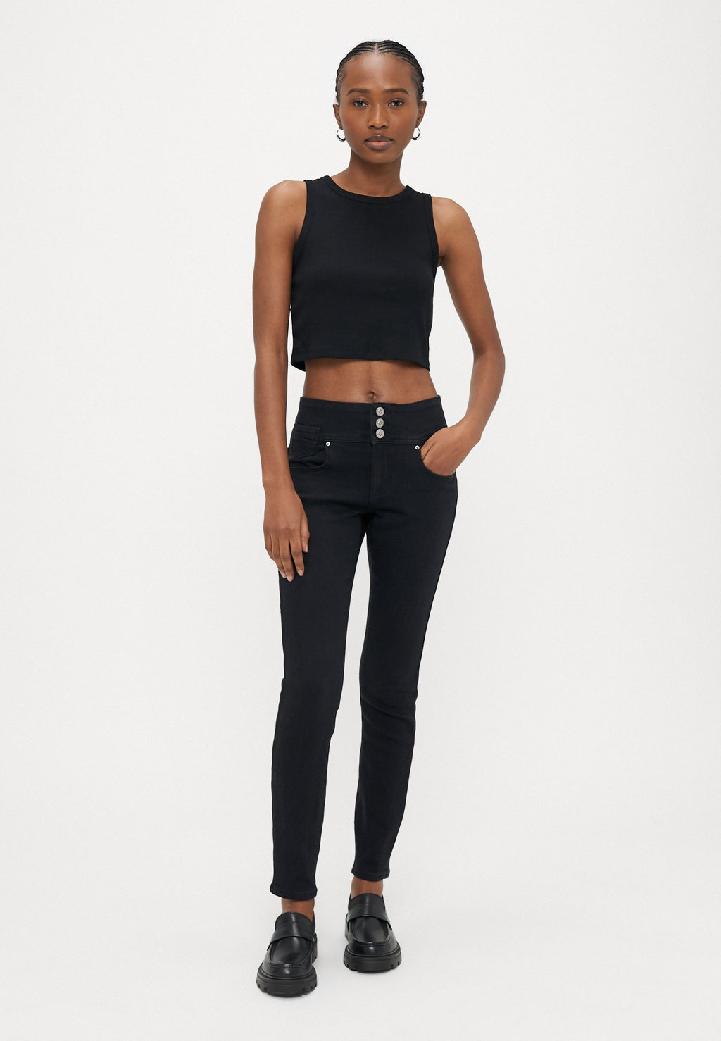 Skinny fit ONLRAIN High waist Media 2