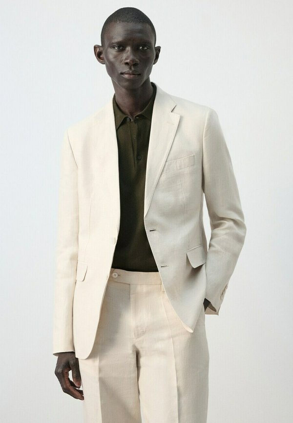 Mango Blazer jacket - off white