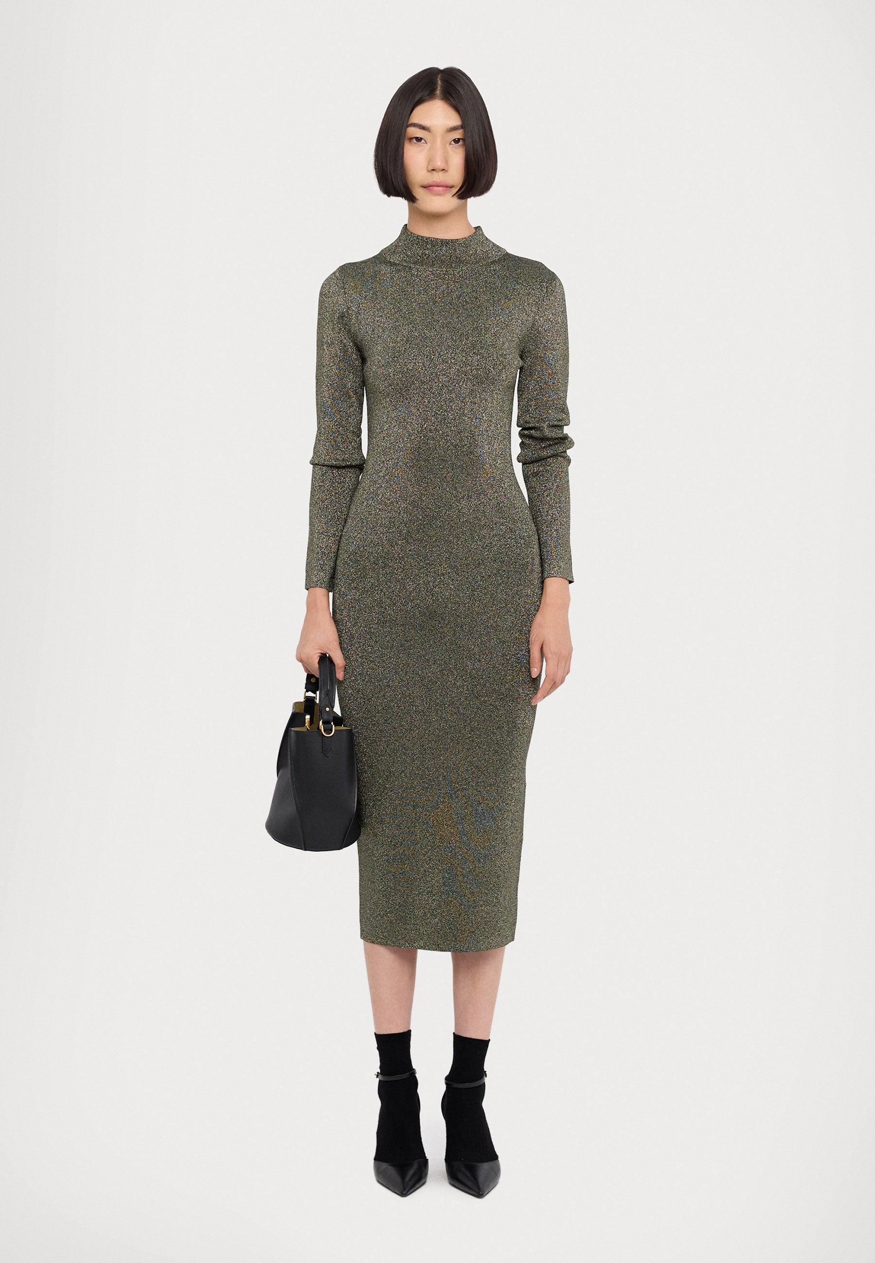 MICHAEL Michael Kors MOCK NK DRS