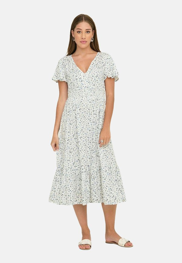 ONLY ONLMARIANNE Long - Day dress - cloud dancer