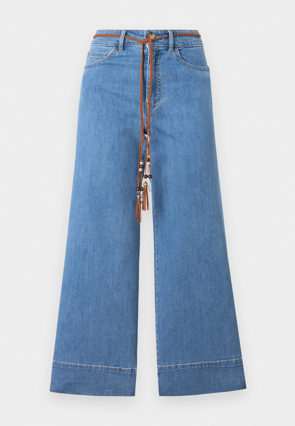 Wide-fit ONLMADISON High waist Wide Leg Fit Cropped Media 1