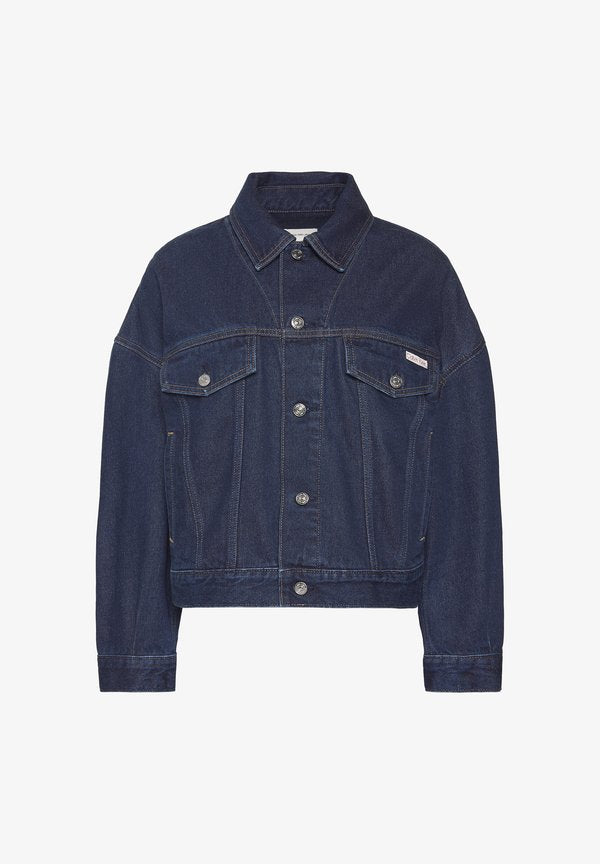 Calvin Klein Jeans RELAXED - Denim jacket - true indigo