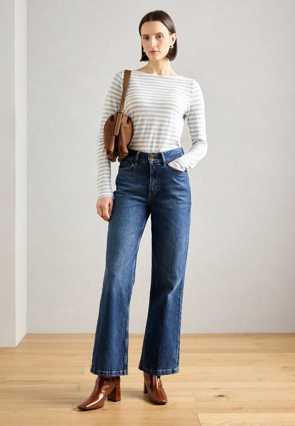 Marc O'Polo LONG SLEEVE BOAT NECK STRIPED