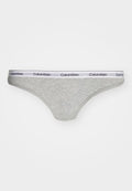 Calvin Klein Underwear THONG ICON LOGO - Thong - grey heather