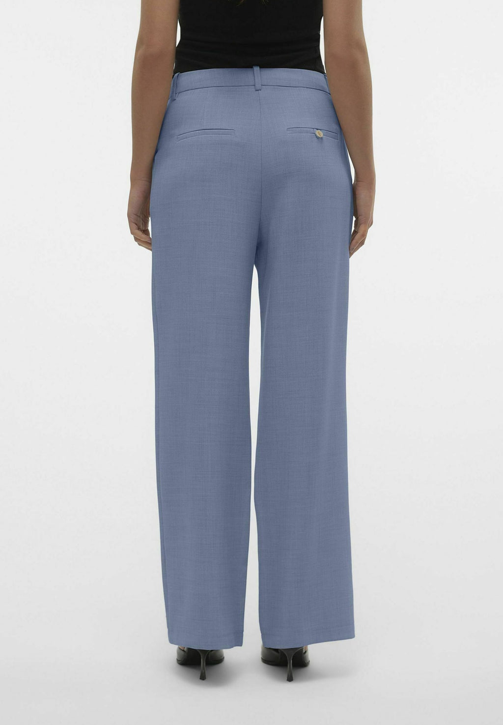 Vero Moda VMCASSIDY MW WIDE PANT NOOS